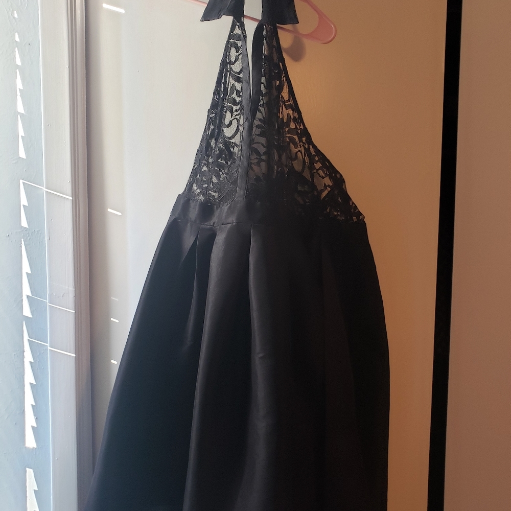 Sexy black dress
